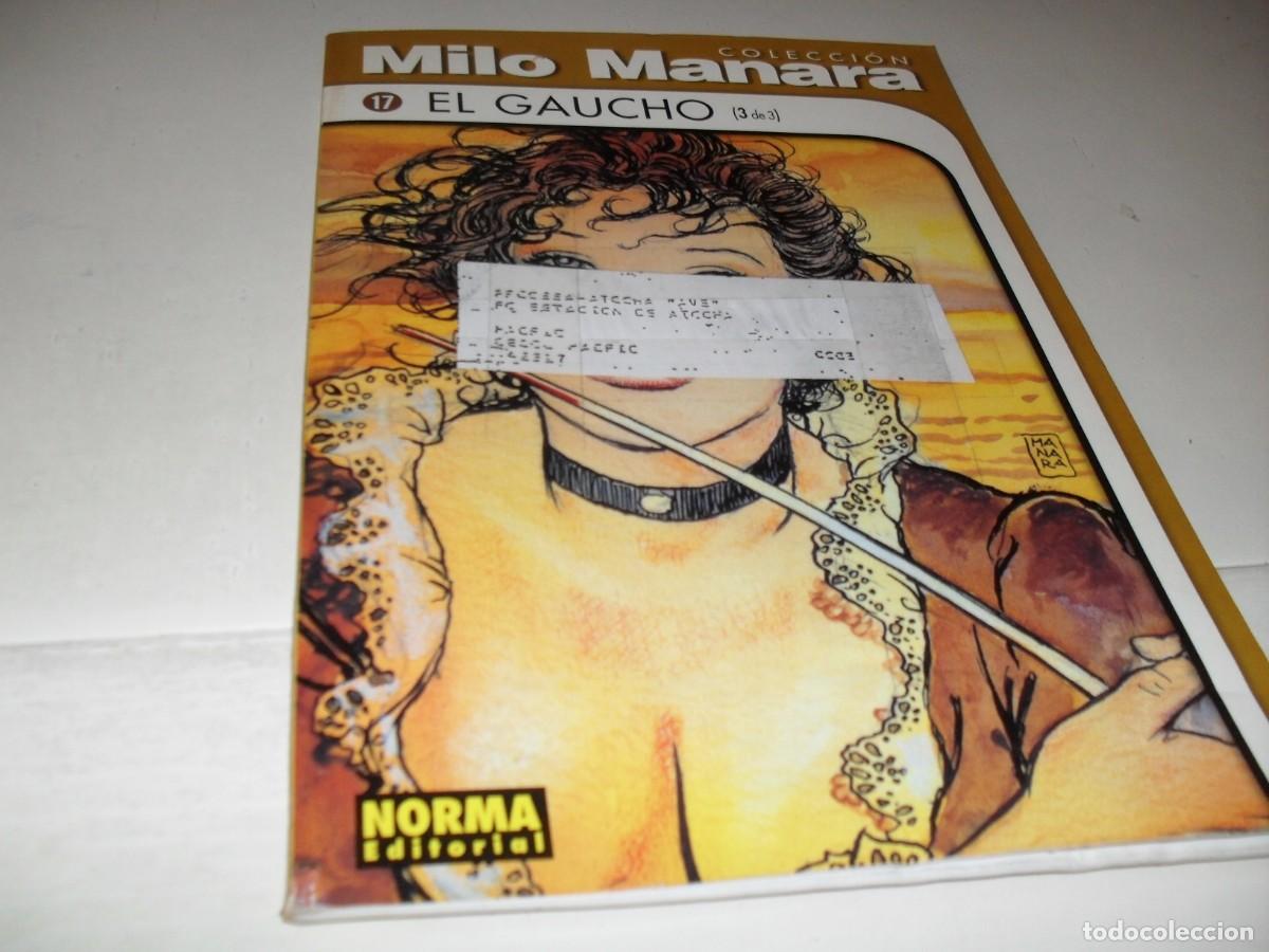 C&oacute;mics: COLECCION MILO MANARA 17 EL GAUCHO 3.NORMA,1999.IMPECABLE. - Foto 1
