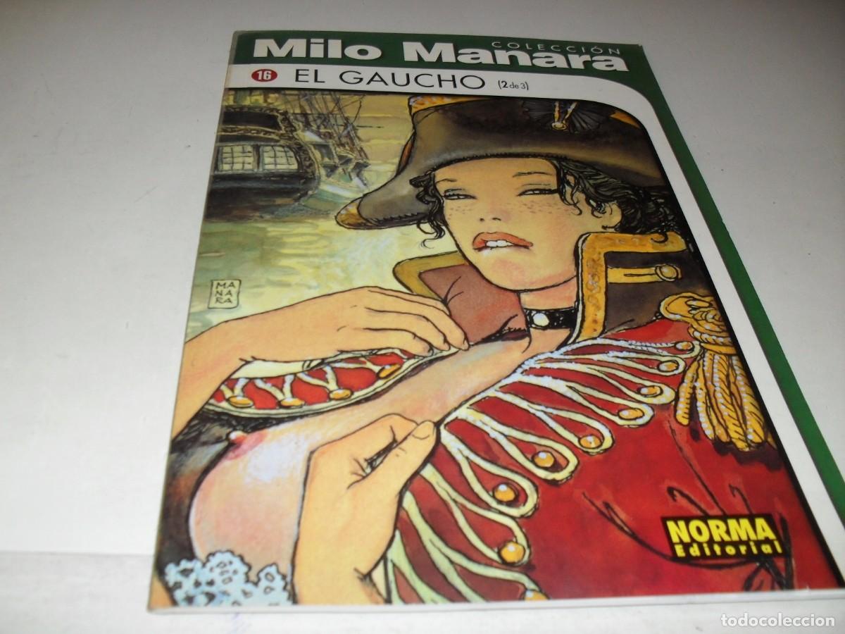 C&oacute;mics: COLECCION MILO MANARA 16 EL GAUCHO 2.NORMA,1999.IMPECABLE. - Foto 1