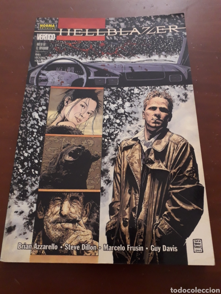 C&oacute;mics: Hellblazer. Hielo en el Infierno. Azzarello. Tomo Norma - Foto 1