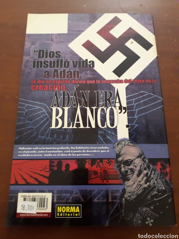 C&oacute;mics: Hellblazer. Highwater. Azzarello. Tomo Norma - Foto 2