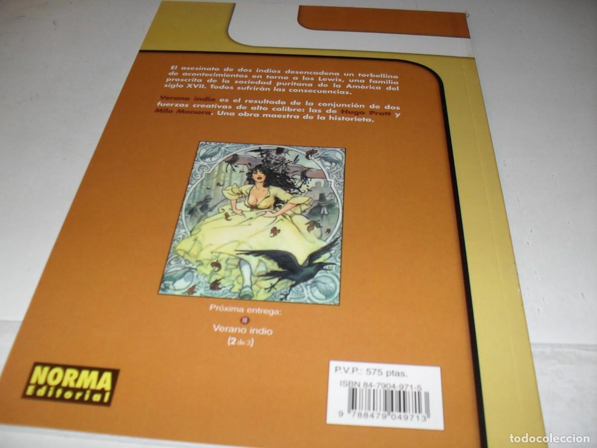 C&oacute;mics: COLECCION MILO MANARA 9 VERANO INDIO 1.NORMA,1999.IMPECABLE. - Foto 2
