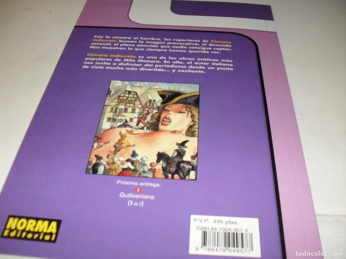 C&oacute;mics: COLECCION MILO MANARA 4 CAMARA INDISCRETA.NORMA,1999.IMPECABLE. - Foto 2