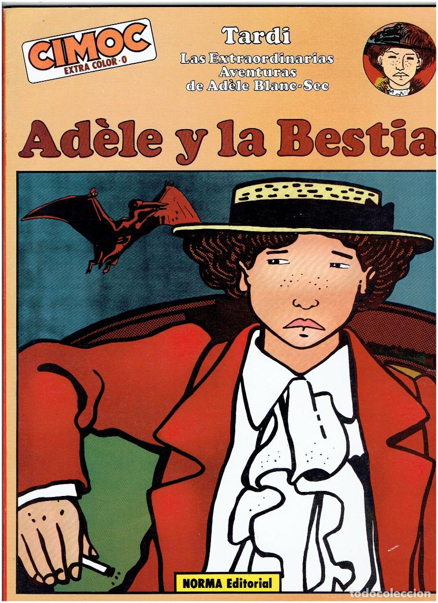 C&oacute;mics: * CIMOC Extra color N&ordm; 0 * ADELE Y LA BESTIA * NORMA 1982 * TARDI* - Foto 1