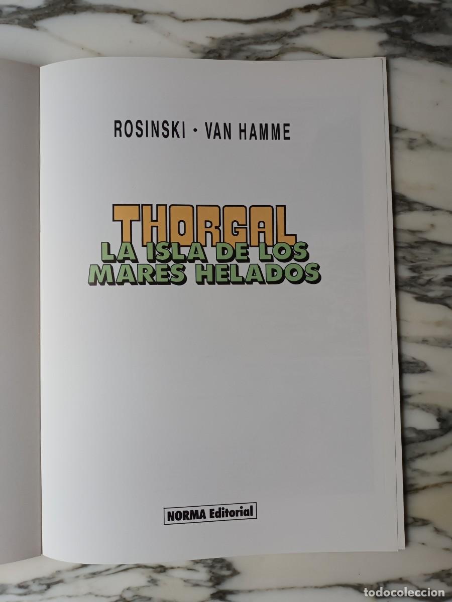C&oacute;mics: THORGAL - LA ISLA DE LOS MARES HELADOS - ROSINSKI Y VAN HAMME - NORMA - 1993 - Foto 2