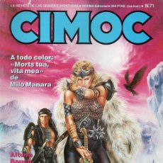 Cómics: CÓMIC CIMOC Nº 71 ( NUEVA ÉPOCA ) ED.NORMA. - MANARA,ORTIZ,ALTUNA,TRILLO,ETC...B.E.
