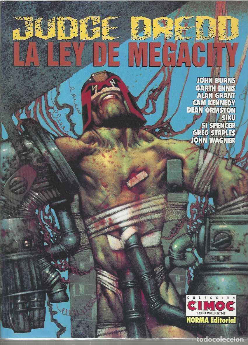 C&oacute;mics: CIMOC EXTRA COLOR 142: JUDGE DREDD: LA LEY DE MEGACITY - COMO NUEVO - Foto 1