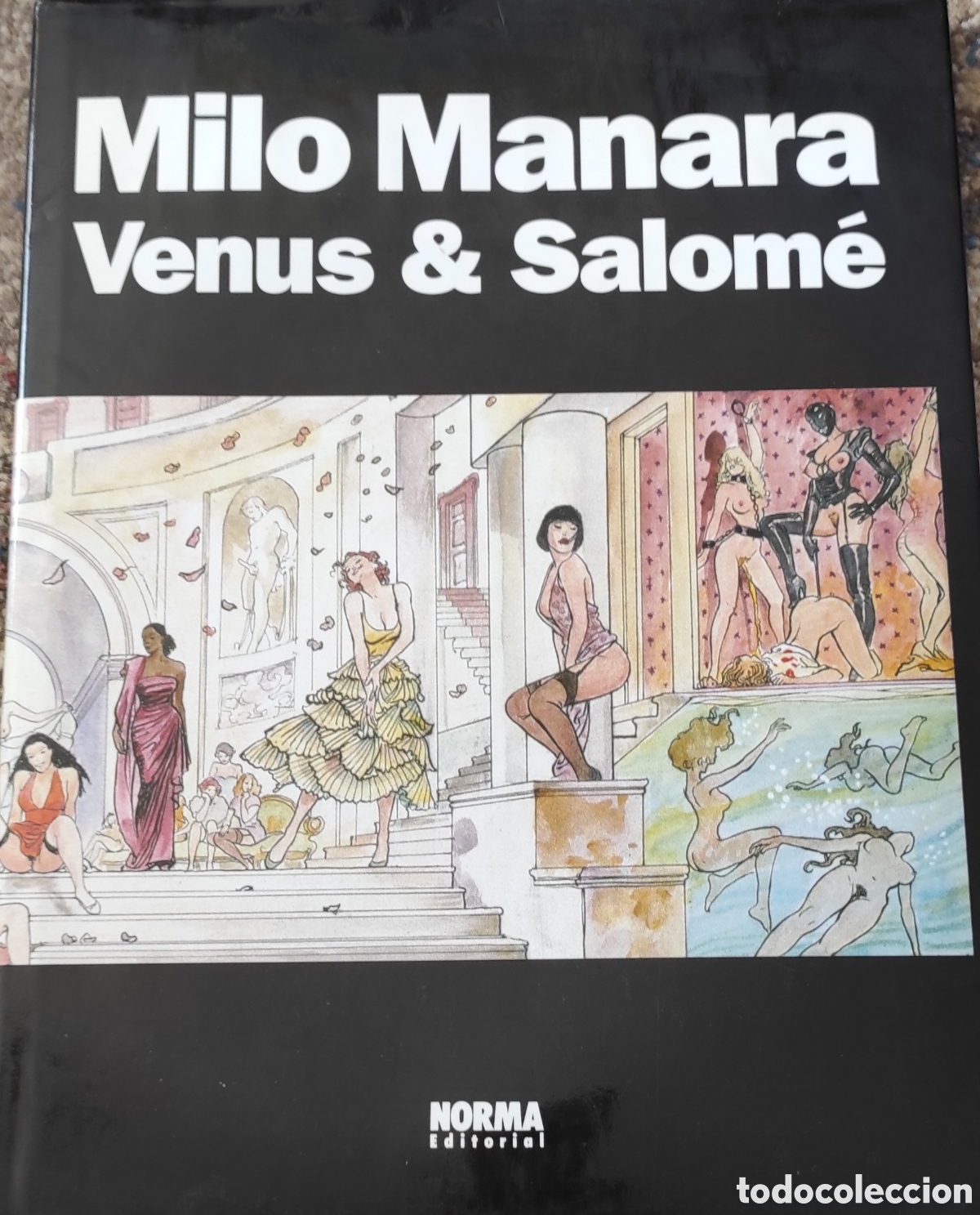C&oacute;mics: Milo Manara Venus y Salom&eacute; Norma Dif&iacute;cil - Foto 1