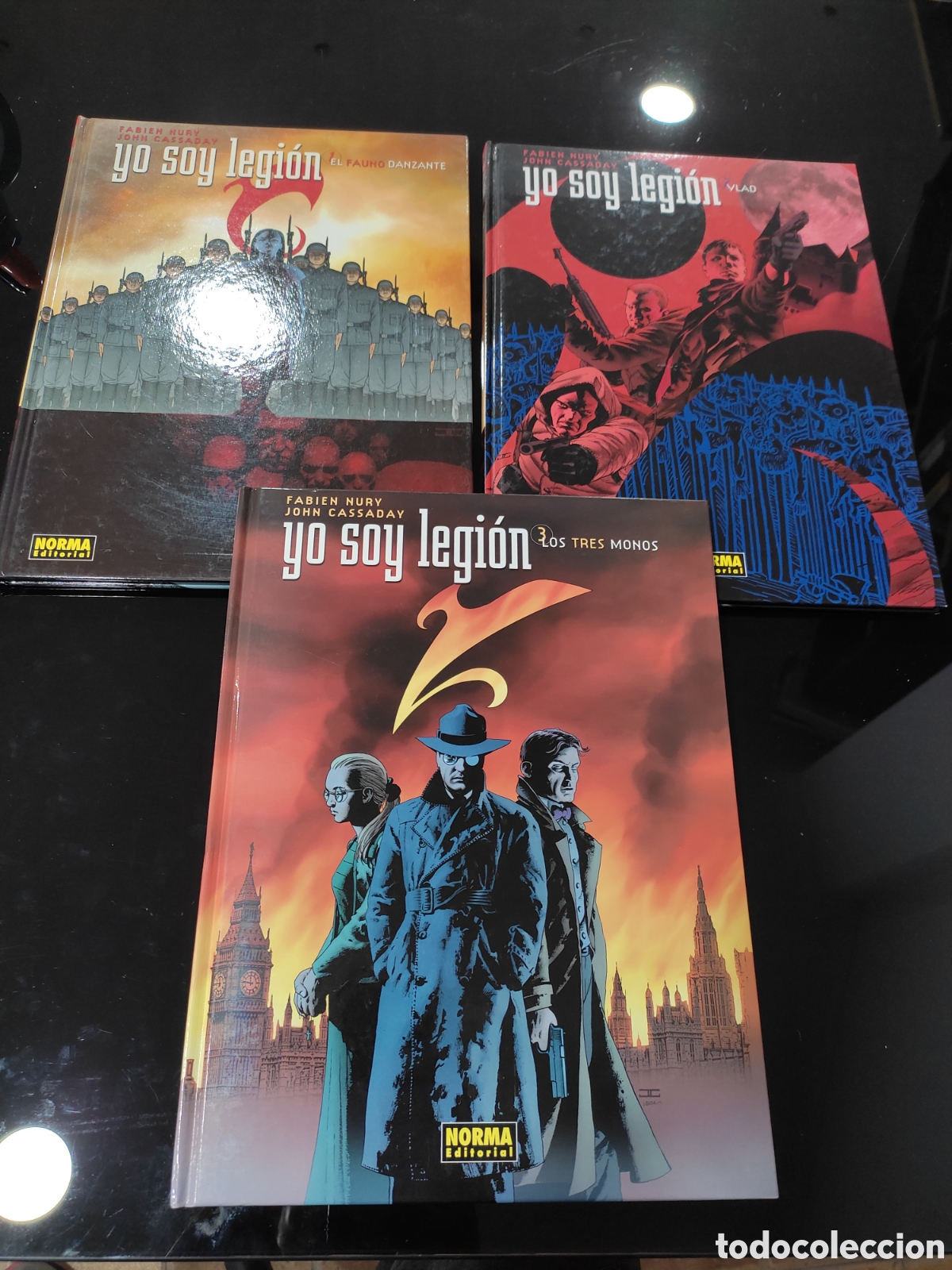 C&oacute;mics: Yo soy legi&oacute;n. 3 tomos. Fabien Nury, John Cassaday - Foto 1