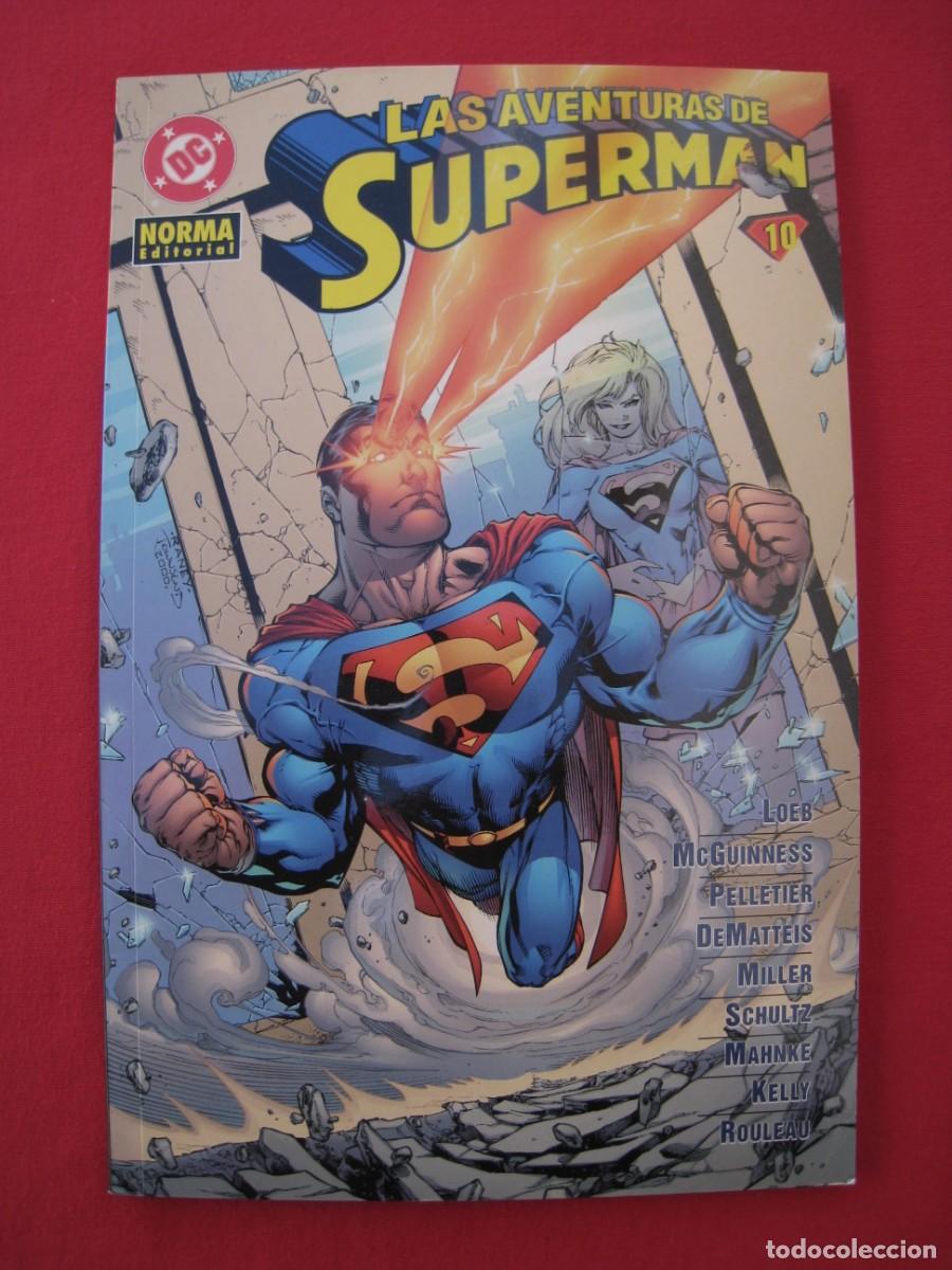 C&oacute;mics: LAS AVENTURAS DE SUPERMAN - N&ordm; 10 - NORMA EDITORIAL. - Foto 1