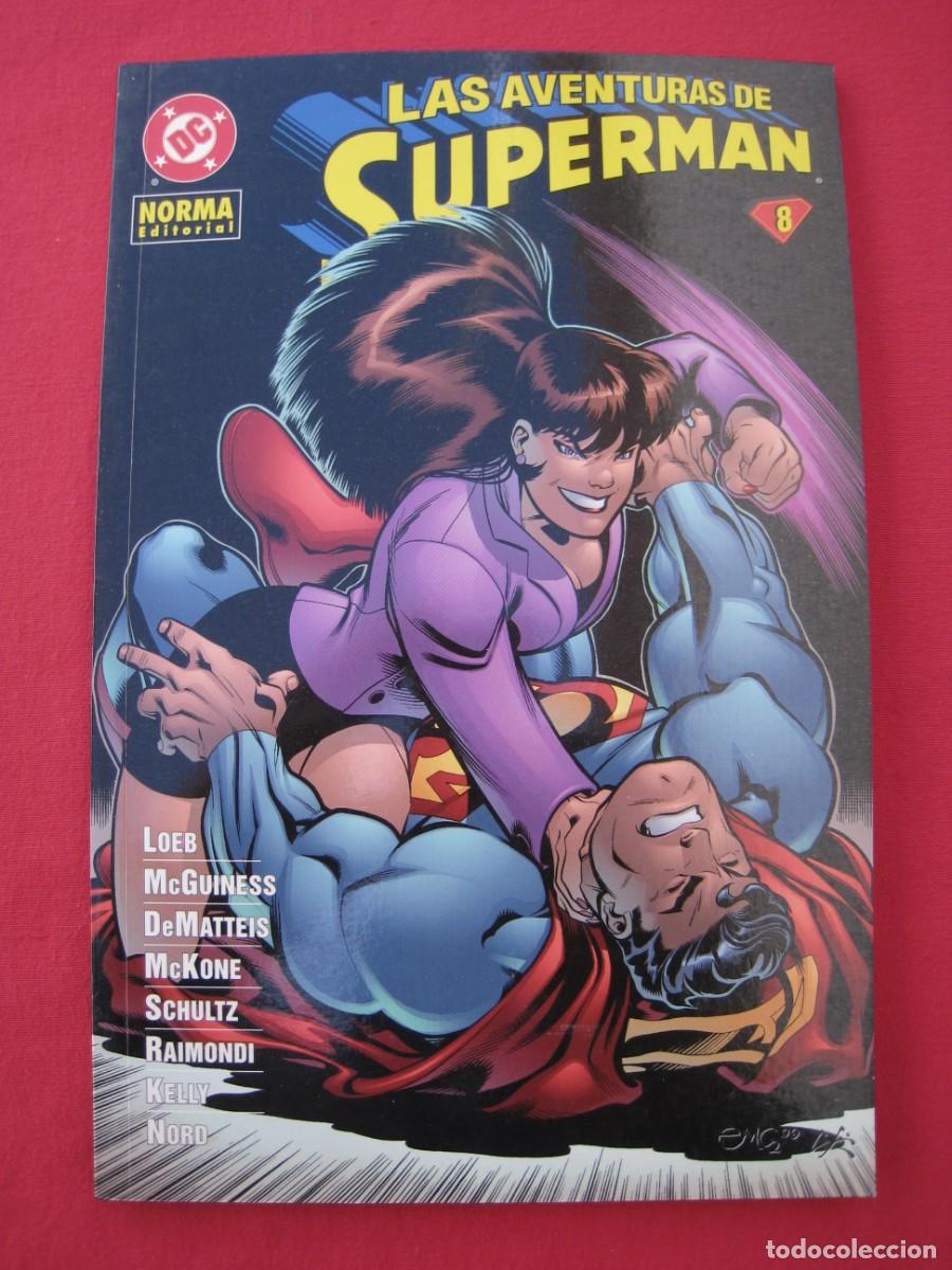 C&oacute;mics: LAS AVENTURAS DE SUPERMAN - N&ordm; 8 - NORMA EDITORIAL. - Foto 1
