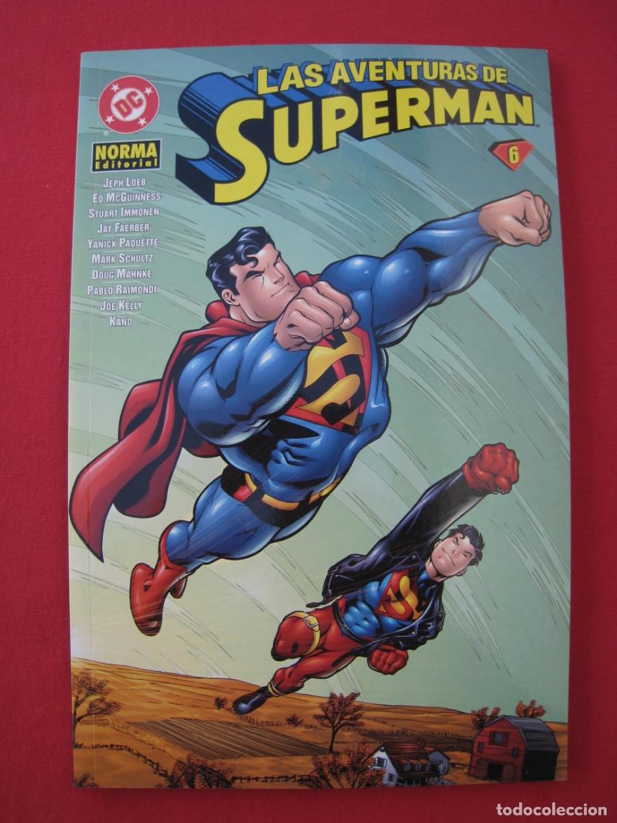 C&oacute;mics: LAS AVENTURAS DE SUPERMAN - N&ordm; 6 - NORMA EDITORIAL. - Foto 1