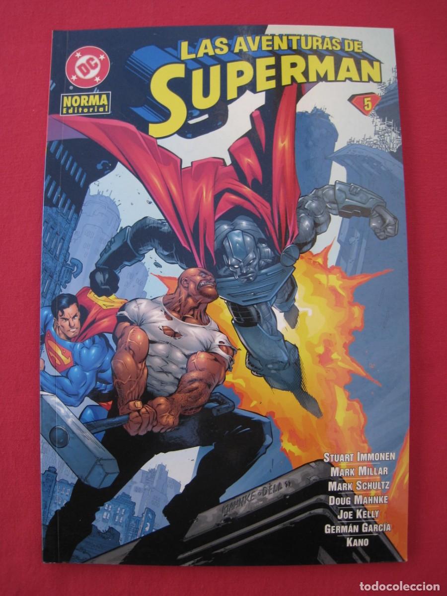 C&oacute;mics: LAS AVENTURAS DE SUPERMAN - N&ordm; 5 - NORMA EDITORIAL. - Foto 1