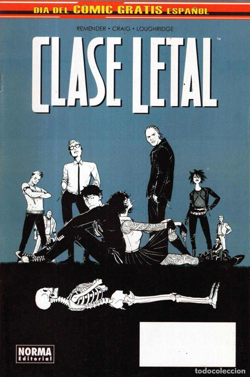 C&oacute;mics: CLASE LETAL (DIA DEL COMIC GRATIS ESPA&Ntilde;OL) NORMA - ESTADO EXCELENTE - Foto 1
