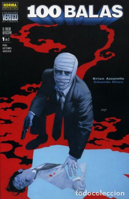 C&oacute;mics: 100 BALAS EL FALSO DETECTIVE -3 TOMOS - COMPLETA - AZZARELLO / RISSO - A ESTRENAR !! - Foto 1