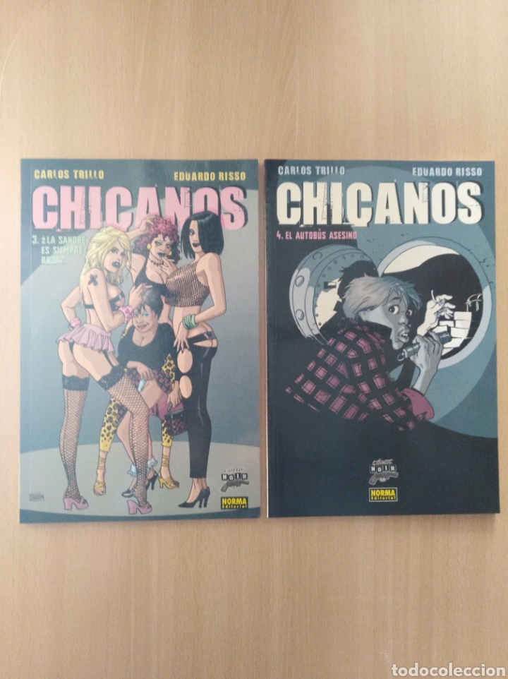 C&oacute;mics: CHICANOS 1-2-3-4. Carlos Trillo / Eduardo Risso - Foto 8