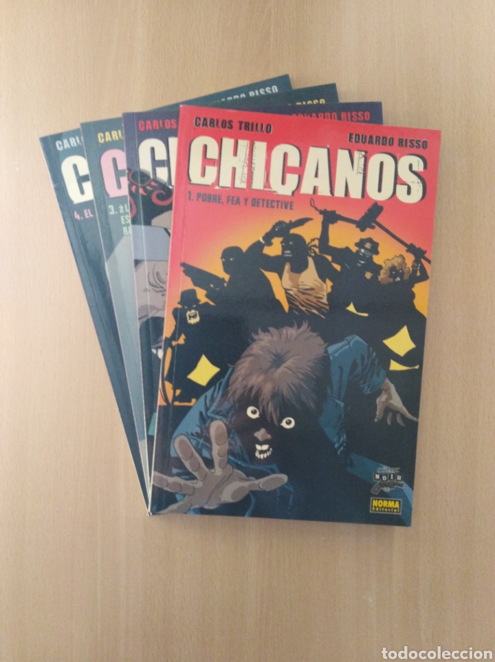 C&oacute;mics: CHICANOS 1-2-3-4. Carlos Trillo / Eduardo Risso - Foto 1