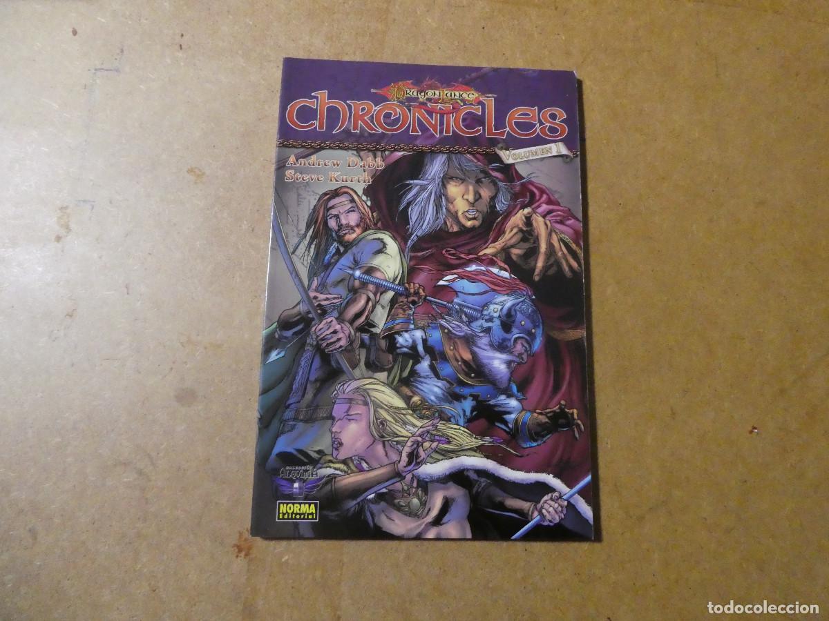C&oacute;mics: Cr&oacute;nicas de la Dragonlance n&ordm; 1 de Norma Editorial - Foto 1