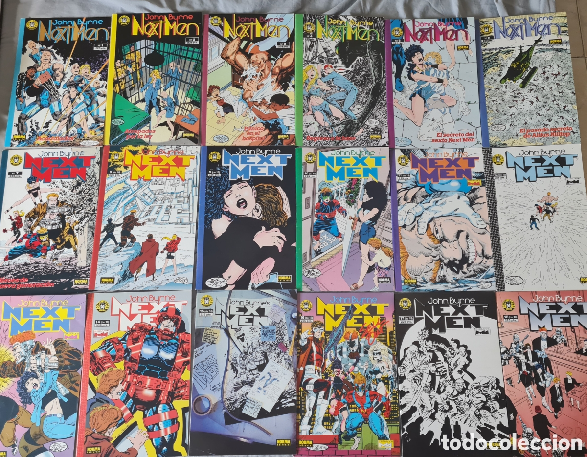 C&oacute;mics: John Byrne Next Men + 2112 + Poder + Fe - Foto 1