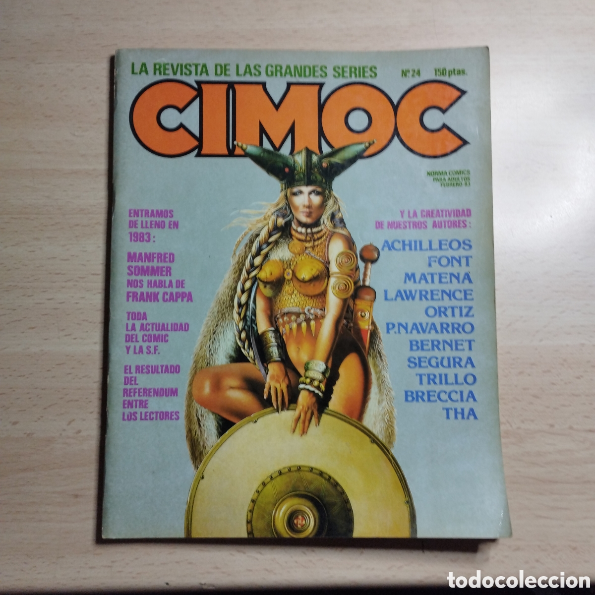 C&oacute;mics: CIMOC N&ordm;24 Norma Editorial 1983 - Foto 1