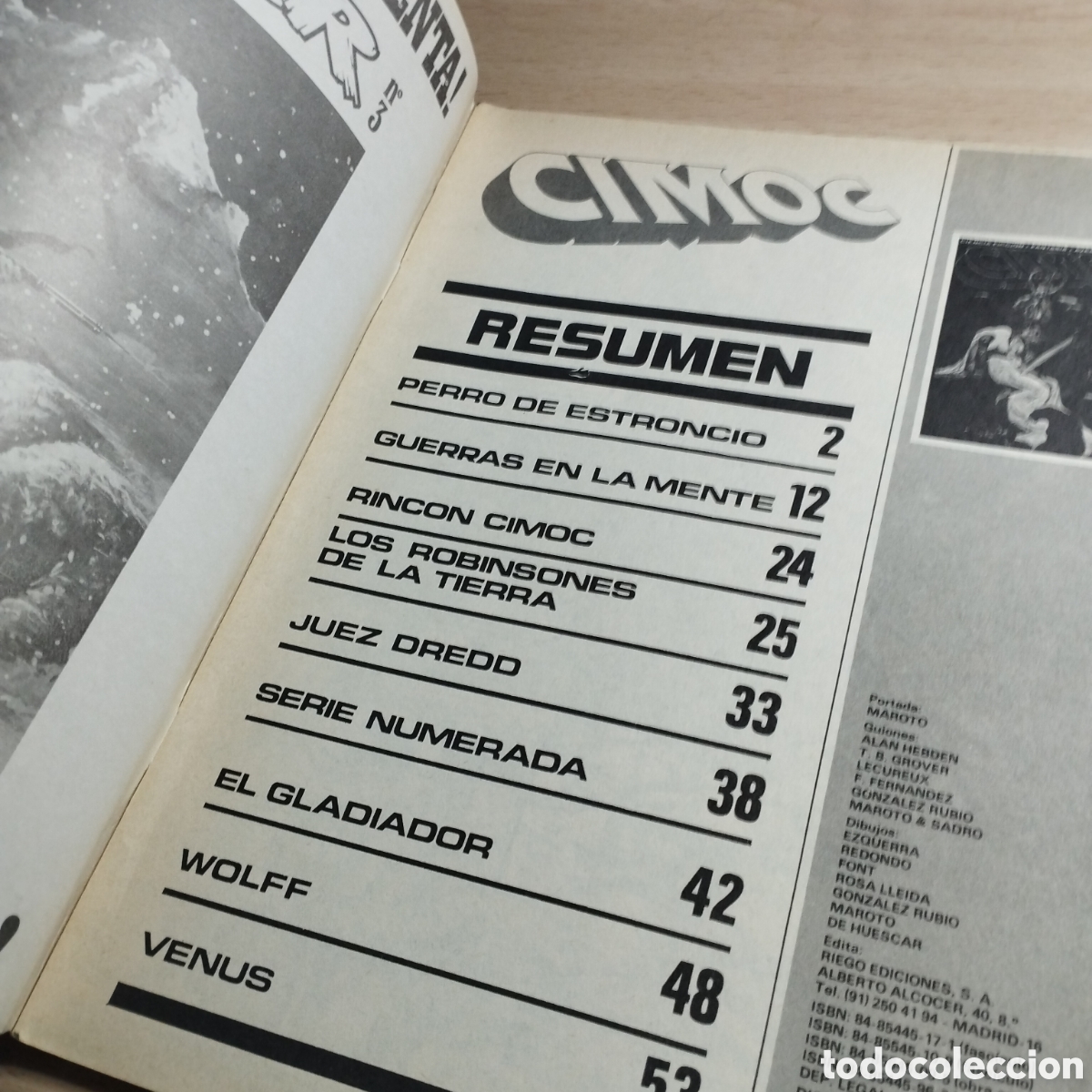C&oacute;mics: CIMOC N&ordm;8 Norma Editorial 1979? - Foto 2