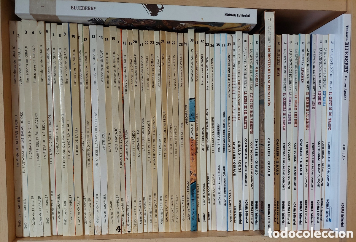 C&oacute;mics: TENIENTE BLUEBERRY (Completa 54+2 tomos) + 2 integrales - Foto 1