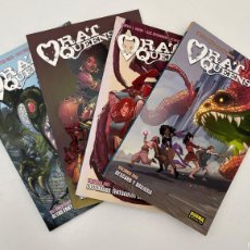 Cómics: RAT QUEENS, 4 VOLUMENES 1-4 (NORMA EDITORIAL 2016)