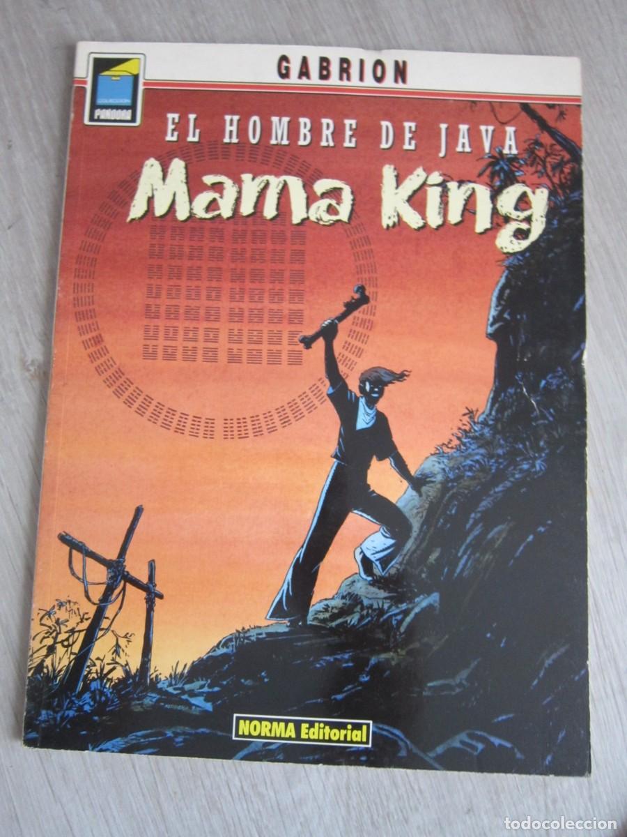 C&oacute;mics: EL HOMBRE DE JAVA. MAMA KING. GABRION COLECCI&Oacute;N PANDORA 54 NORMA EDITORIAL - Foto 1