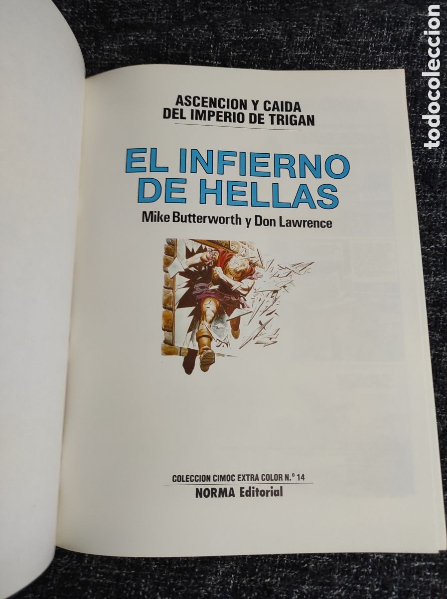 C&oacute;mics: EL IMPERIO DE TRIGAN N&ordm; 4 , EL INFIERNO DE HELLAS -ED. NORMA - Foto 2