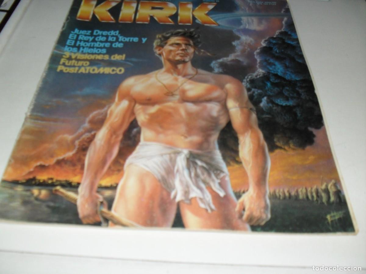 C&oacute;mics: EL COMIC DE AVENTURAS:KIRK 9,CON JUEZ DREDD,DE BRIAN BOLLAND,(DE 14)NORMA,1982.CON DEFECTO - Foto 1