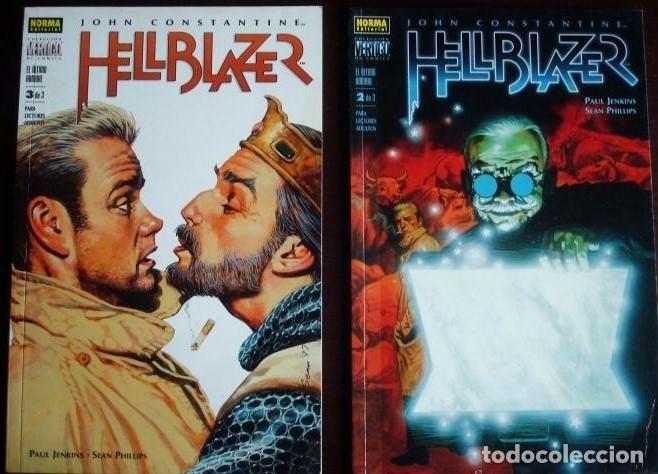 C&oacute;mics: HELLBLAZER: EL &Uacute;LTIMO HOMBRE 2,3 (DE 3) - NORMA - Foto 1