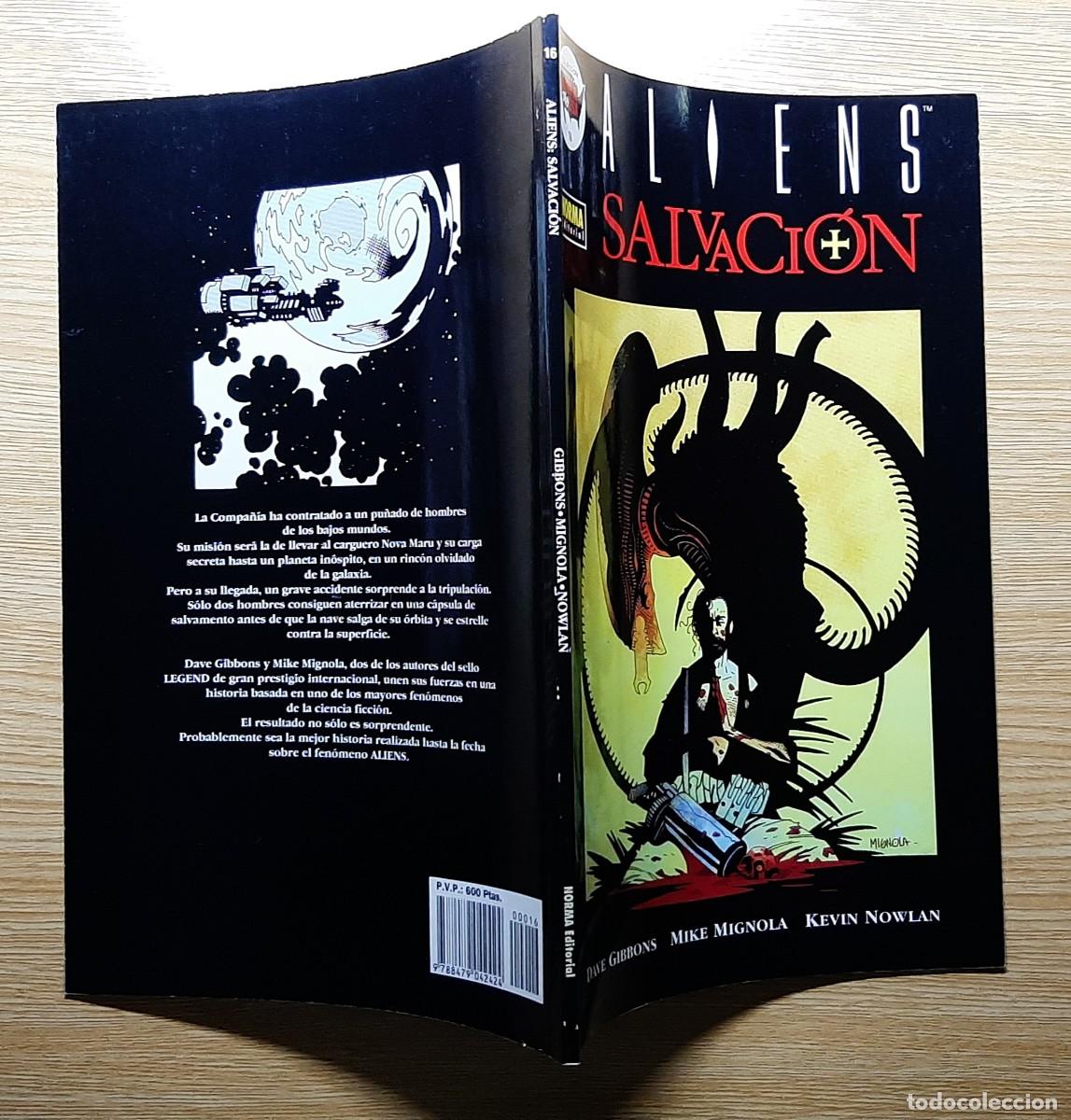 C&oacute;mics: ALIENS: SALVACION - Norma Editorial - Foto 2