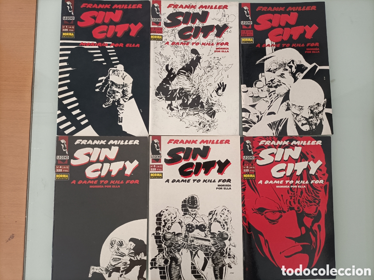 C&oacute;mics: PRIMERAS EDICIONES SIN CITY + MONOGR&Aacute;FICO DE FRANK MILLER - Foto 4
