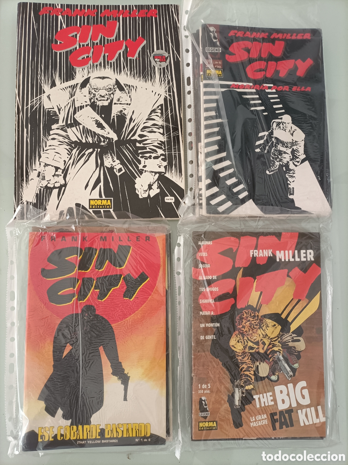 C&oacute;mics: PRIMERAS EDICIONES SIN CITY + MONOGR&Aacute;FICO DE FRANK MILLER - Foto 2
