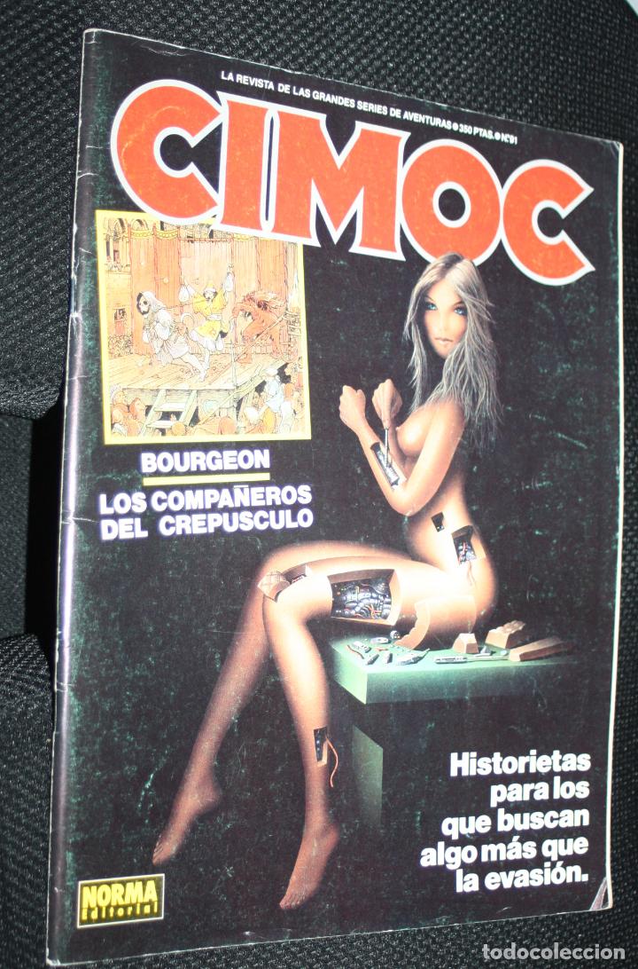 C&oacute;mics: Cimoc - N&uacute;mero 91 ( Editorial Norma ) -buen estado- - Foto 1