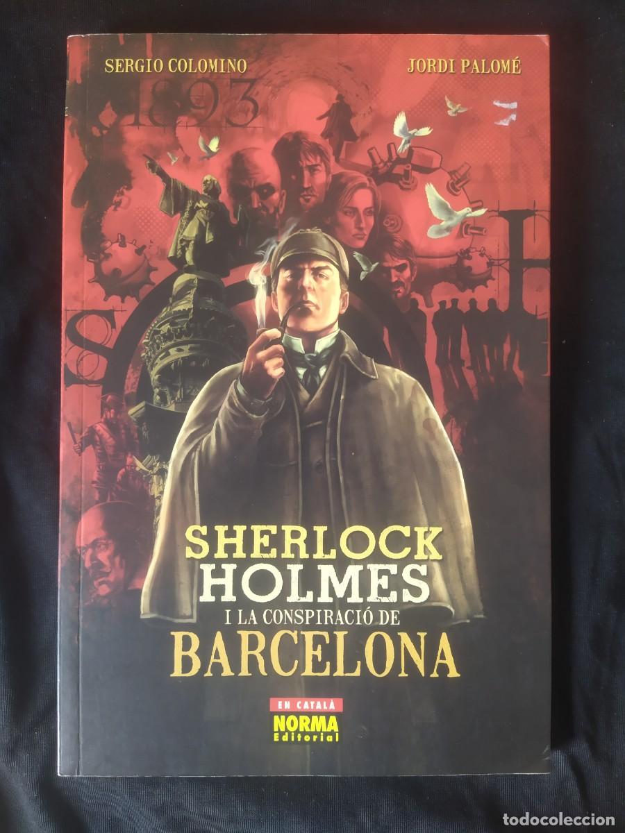 C&oacute;mics: Sherlock Holmes i la conspiracio de Barcelona - Foto 1
