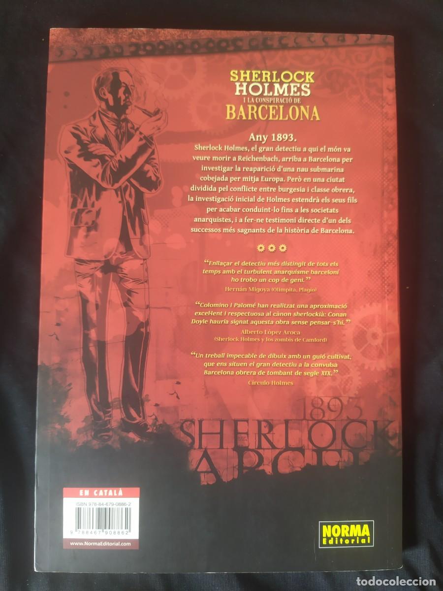 C&oacute;mics: Sherlock Holmes i la conspiracio de Barcelona - Foto 2