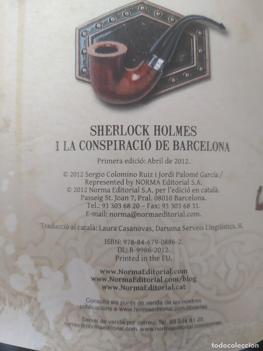 C&oacute;mics: Sherlock Holmes i la conspiracio de Barcelona - Foto 3