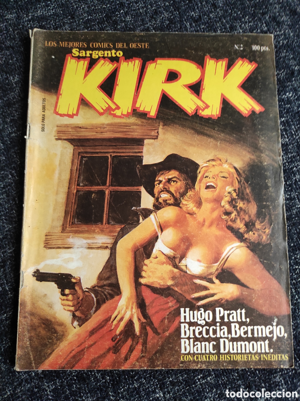 C&oacute;mics: SARGENTO KIRK N&ordm; 2 LOS MEJORES COMICS DEL OESTE -ED. NORMA - Foto 1