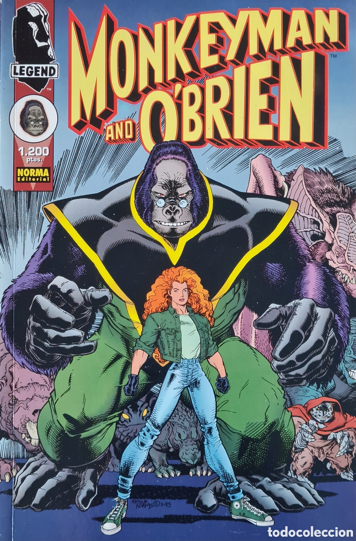 C&oacute;mics: Monkeyman & OBrien (Arthur Adams) - Foto 1