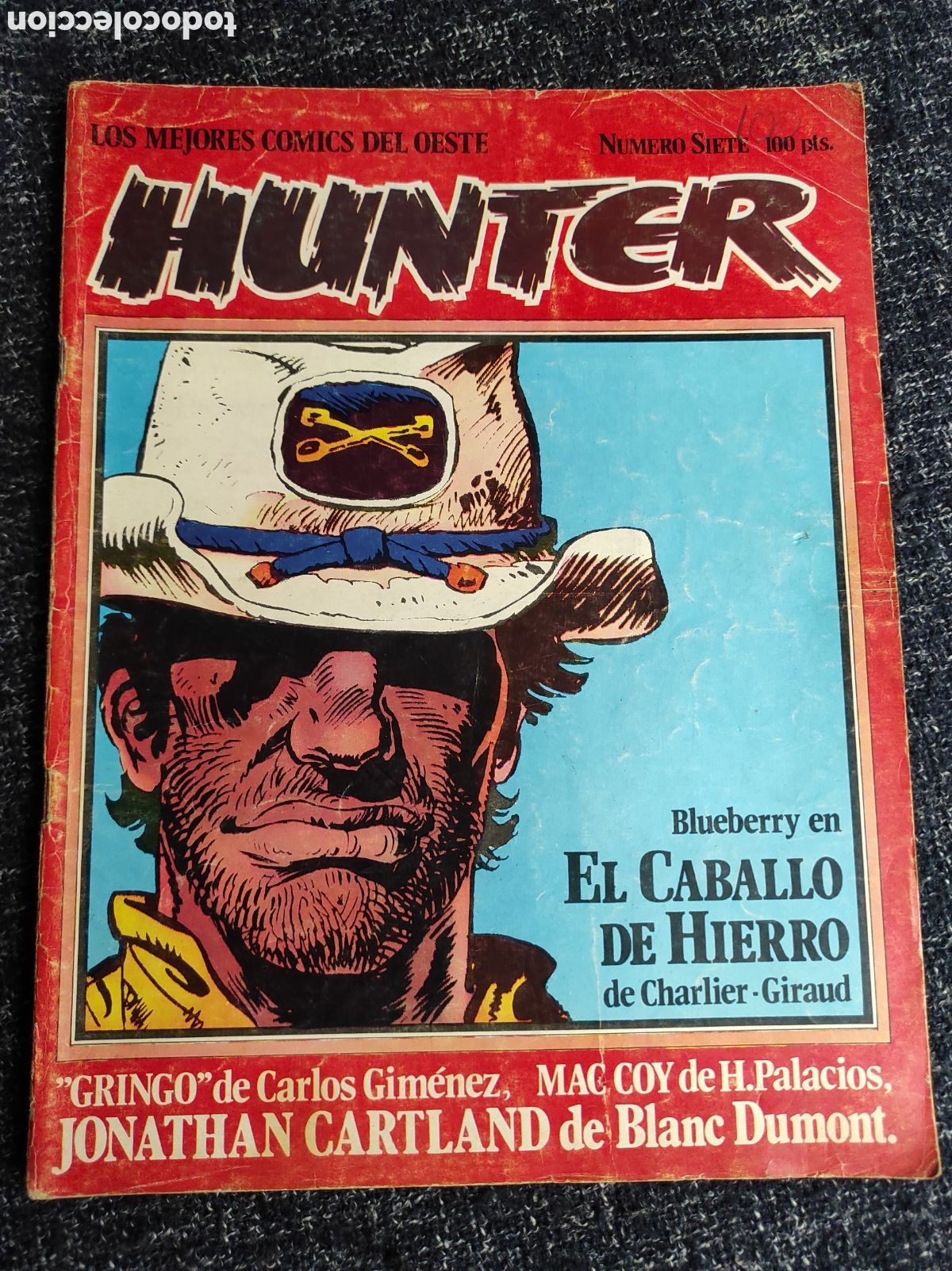 C&oacute;mics: HUNTER N&ordm; 7 ( COMIC DEL OESTE ) - EDITA : RIEGO EDICIONES - Foto 1