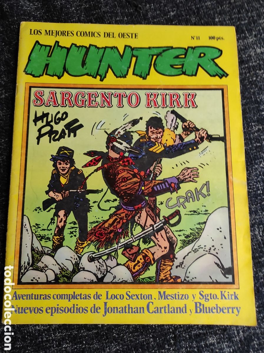 C&oacute;mics: HUNTER N&ordm; 11 ( COMIC DEL OESTE ) - EDITA : RIEGO EDICIONES - Foto 1