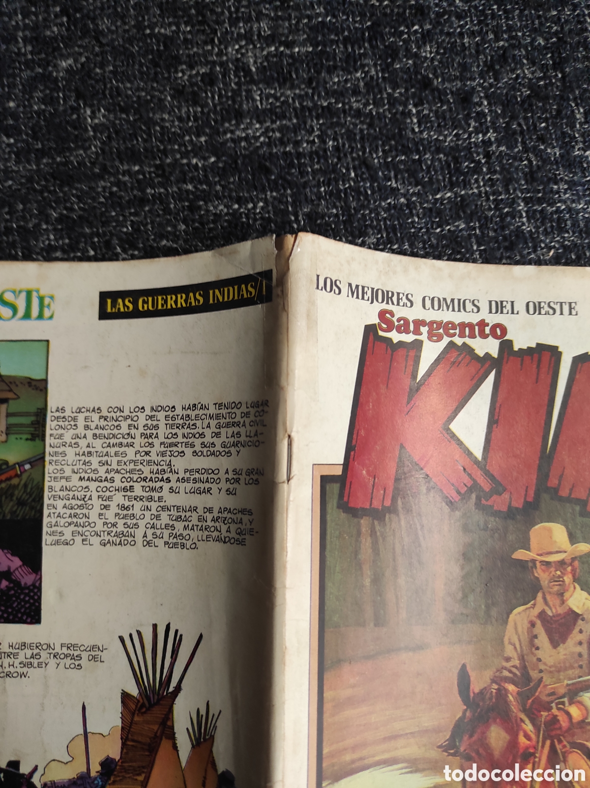 C&oacute;mics: SARGENTO KIRK N&ordm; 1 LOS MEJORES COMICS DEL OESTE -ED. NORMA - Foto 3