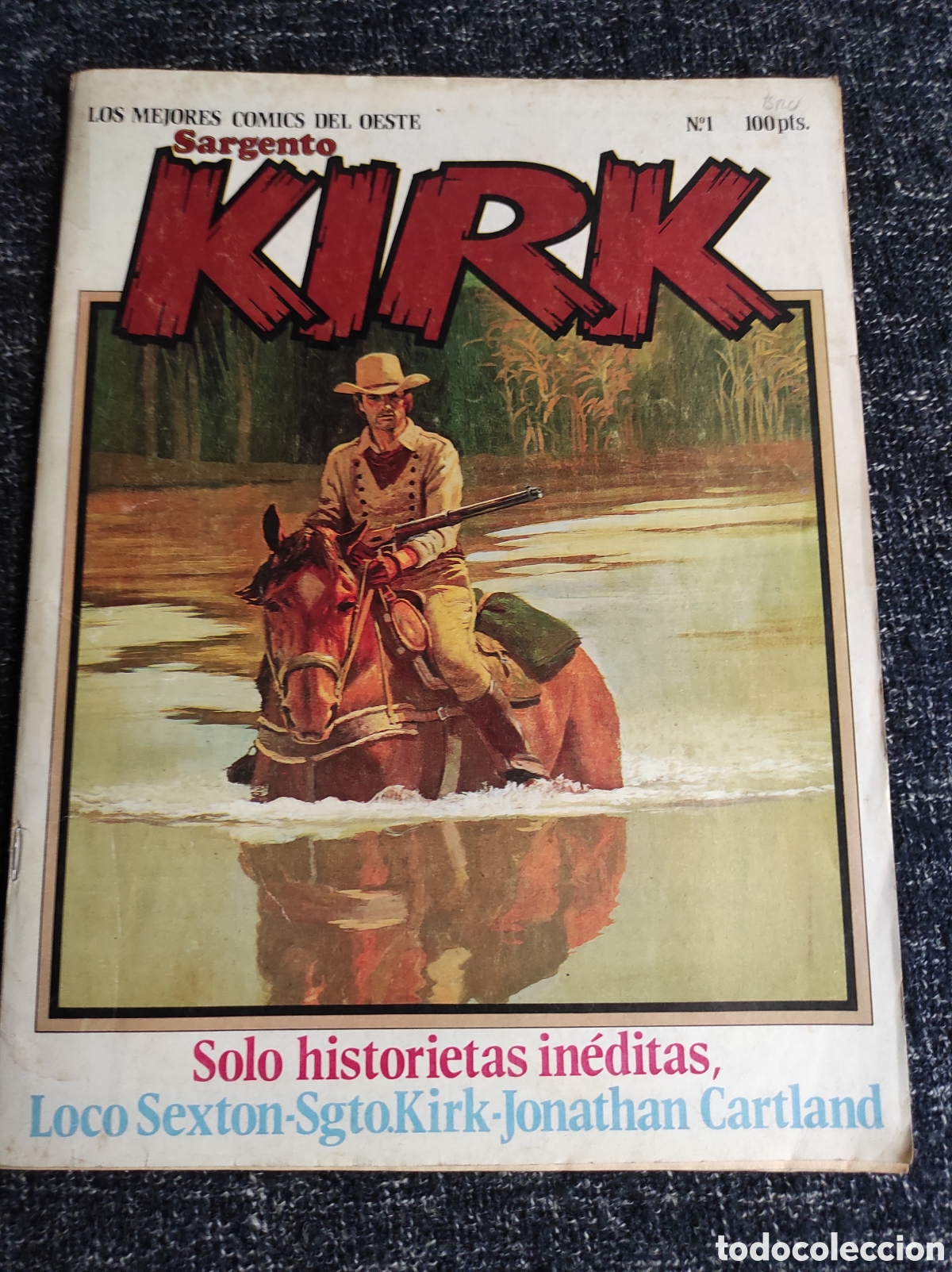 C&oacute;mics: SARGENTO KIRK N&ordm; 1 LOS MEJORES COMICS DEL OESTE -ED. NORMA - Foto 1