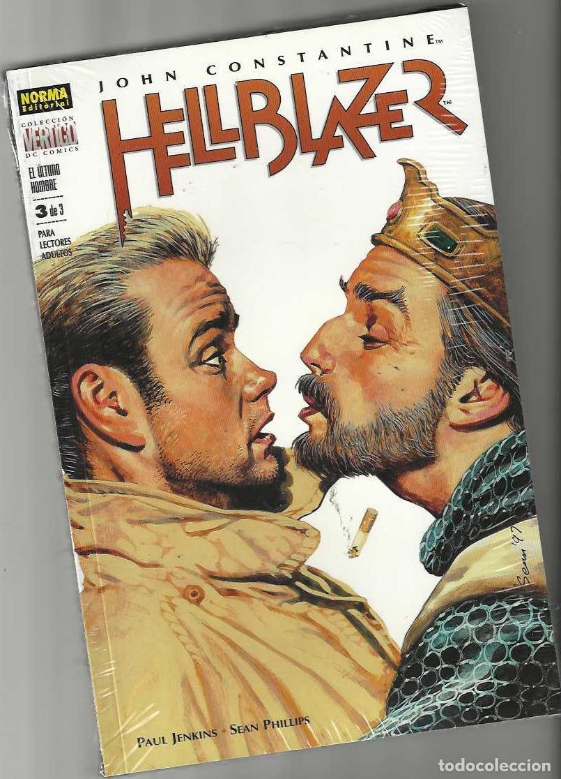C&oacute;mics: HELLBLAZER: EL ULTIMO HOMBRE - 3 TOMOS - COMPLETA - PERFECTO ESTADO !! - Foto 2