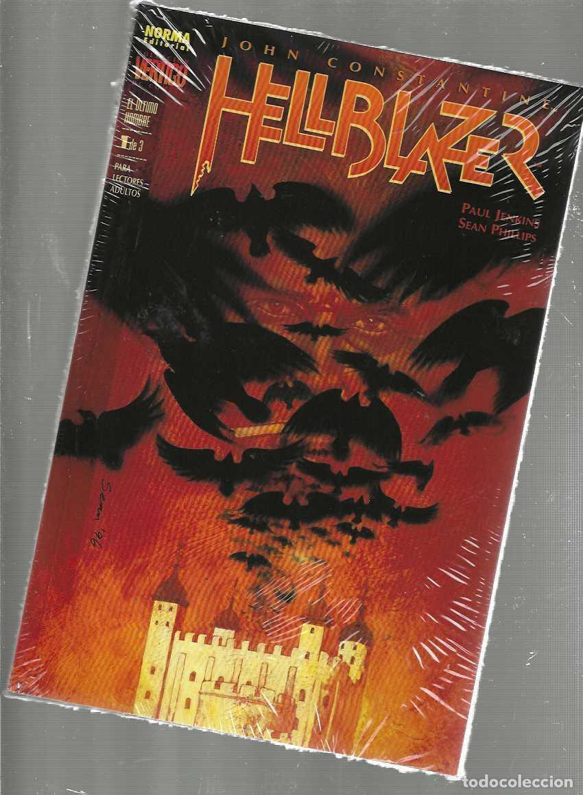 C&oacute;mics: HELLBLAZER: EL ULTIMO HOMBRE - 3 TOMOS - COMPLETA - PERFECTO ESTADO !! - Foto 1