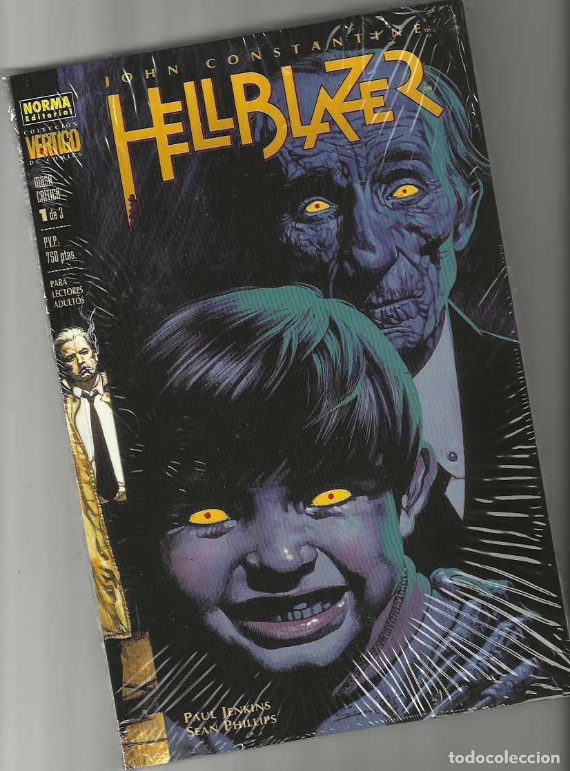 C&oacute;mics: HELLBLAZER: MASA CRITICA - 3 TOMOS - COMPLETA - PERFECTO ESTADO !! - Foto 2