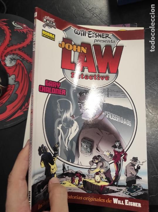 C&oacute;mics: WILL EISNER PRESENTA: JOHN LAW DETECTIVE. COLECCION COMIC NOIR 13. NORMA EDITORIAL. RUSTICA. 80 PAG - Foto 1