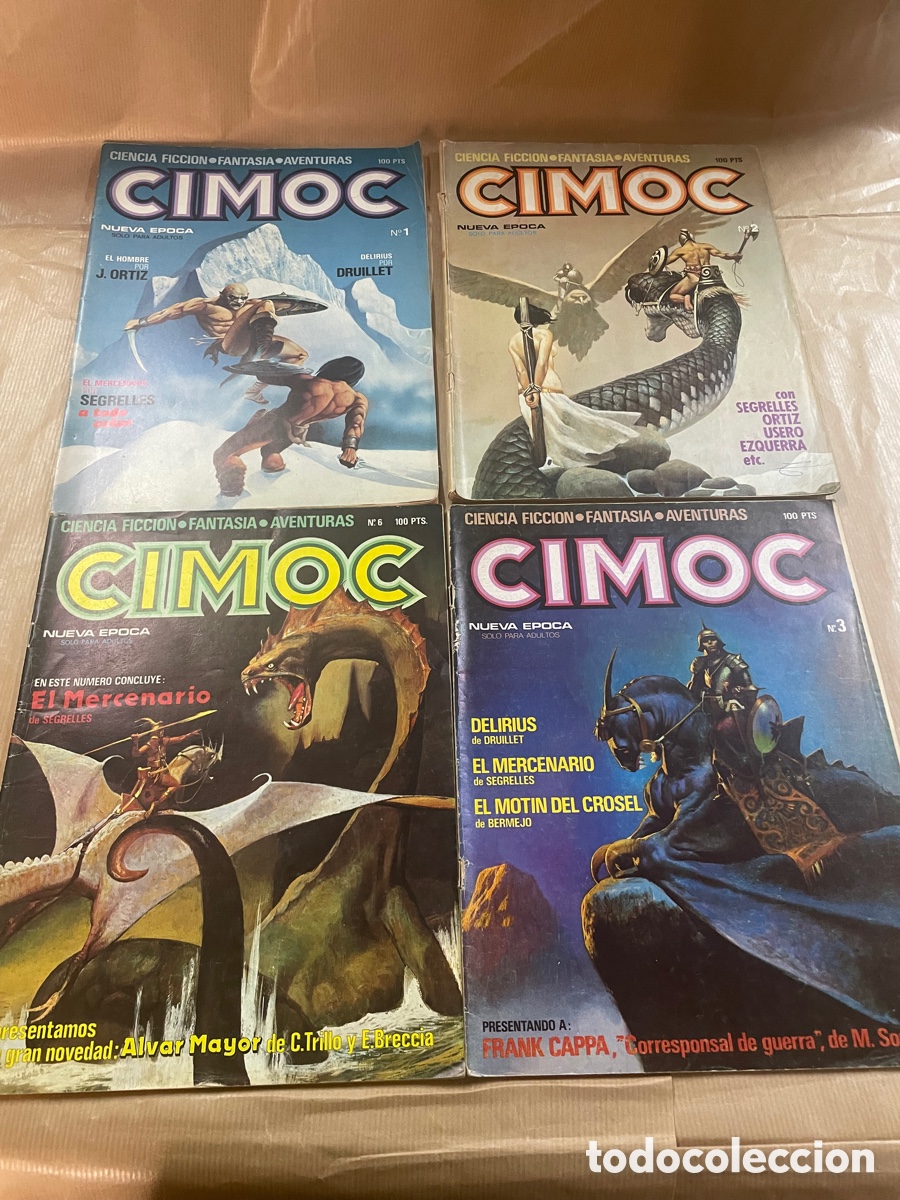 C&oacute;mics: Cimoc Lote 6+1 Retapado - Foto 1