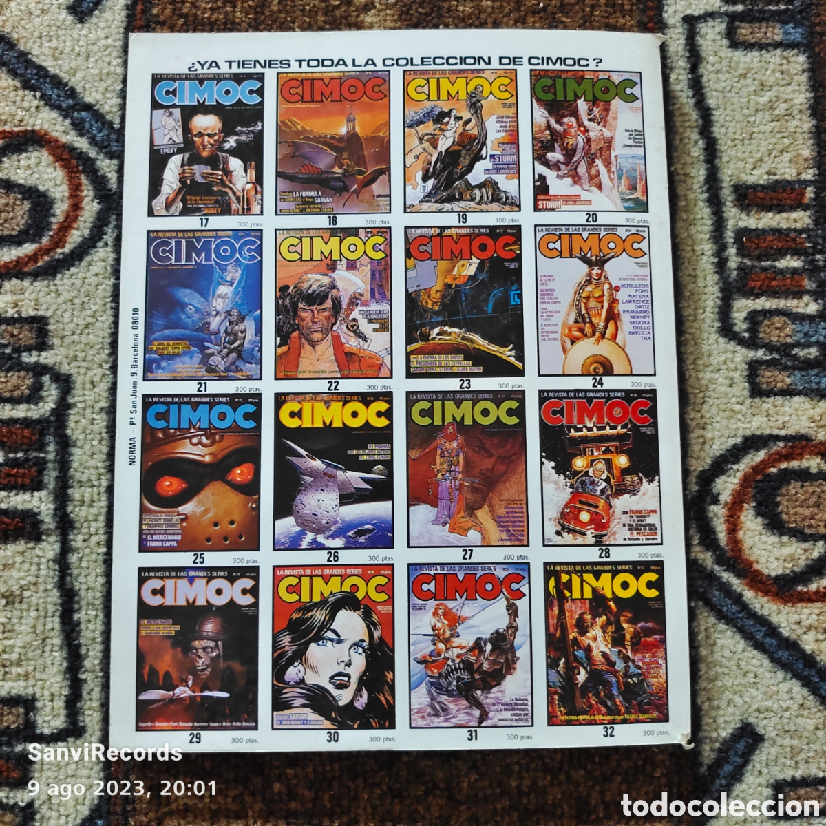 C&oacute;mics: CIMOC, VERANO 2, N&deg; 45-46-47 (NORMA EDITORIAL) - Foto 2