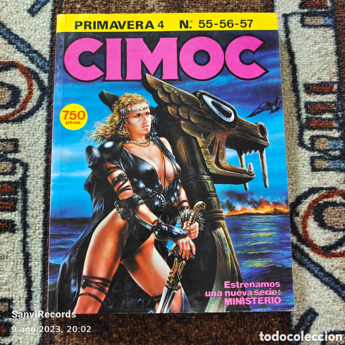 C&oacute;mics: CIMOC, PRIMAVERA 4, N&deg; 55-56-57 (NORMA EDITORIAL) - Foto 1